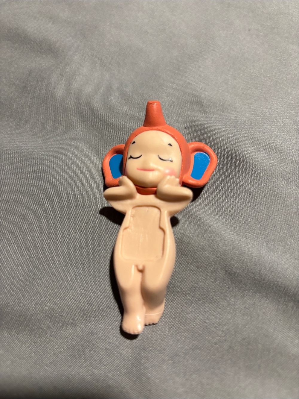 Orange & Blue Ear Baby Figure Toy - Kids Action Playset